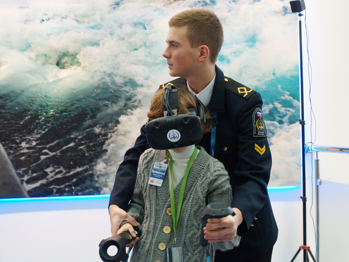 Уникальный тренажер виртуальной реальности для моряков представил ВГУВТ в Москве