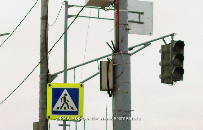 Шесть светофоров не работают в Нижнем Новгороде 14 февраля