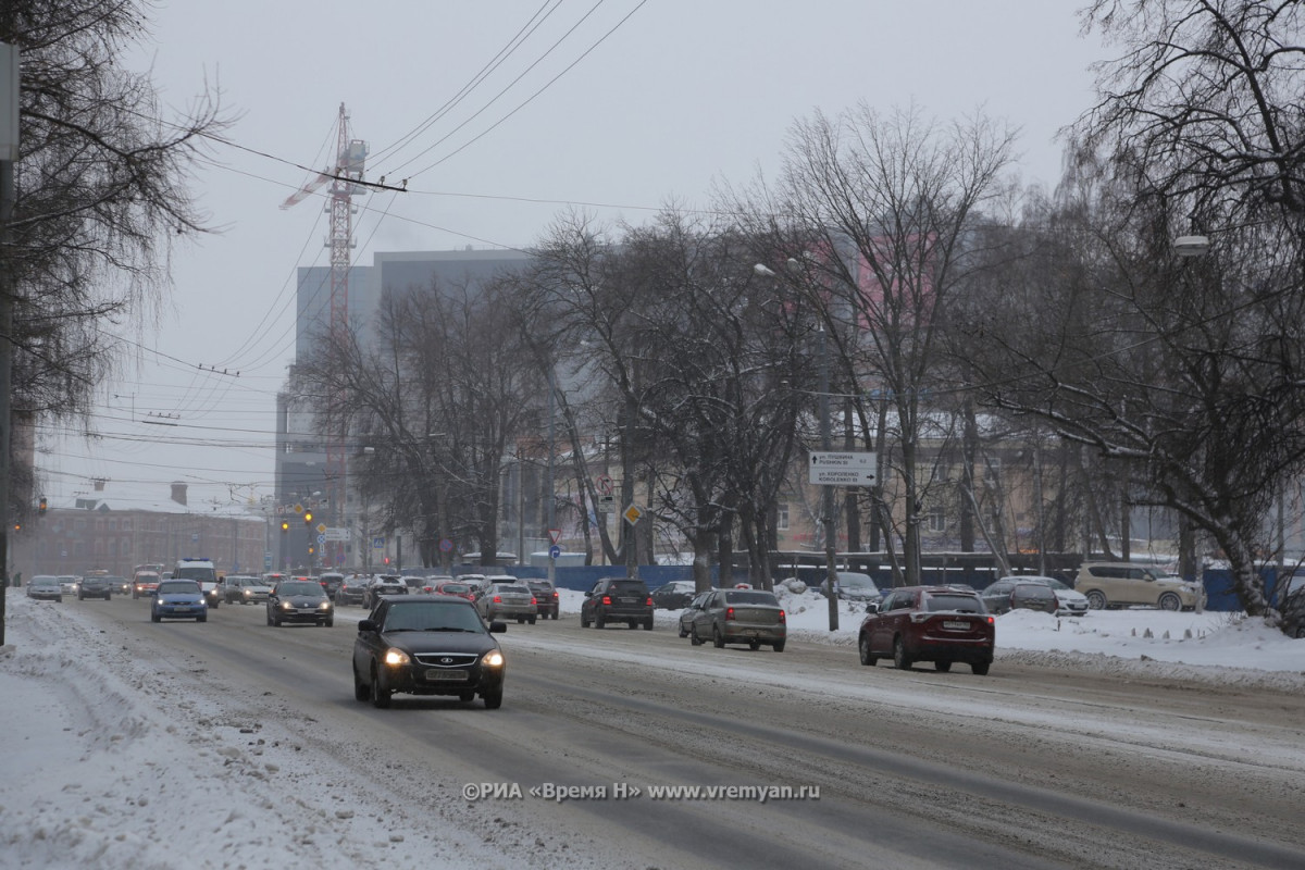 Ледяной дождь и сильный ветер надвигаются на Нижний Новгород