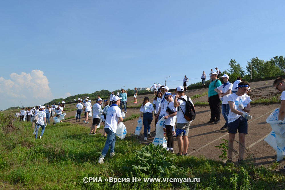 Гребной канал очистили от мусора в рамках марафона «Чистая Волга»