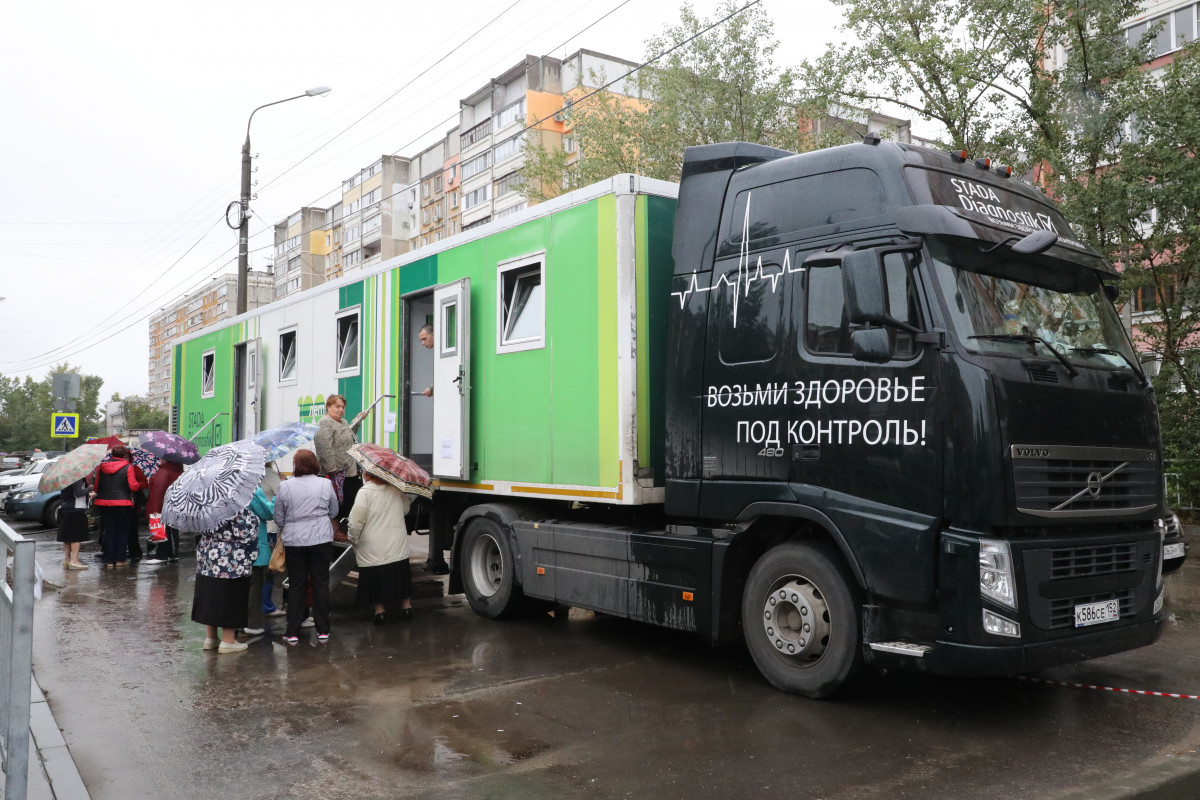 «Поезд здоровья» вернулся в Сормовский район