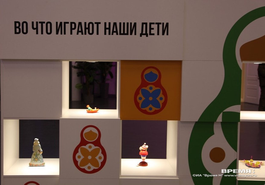 Матвиенко посетила выставку «История игрушки» на Нижегородской ярмарке