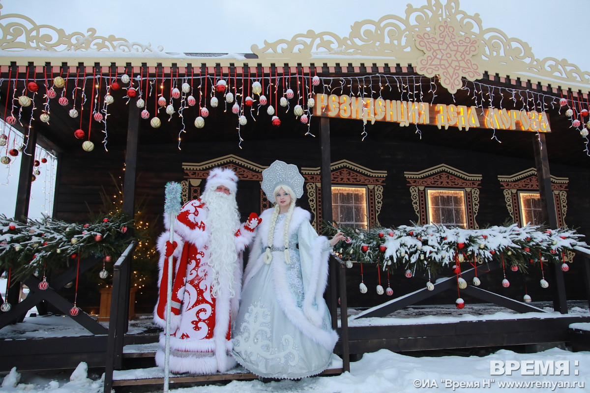 Новогодние мероприятия стартовали на Нижегородской ярмарке