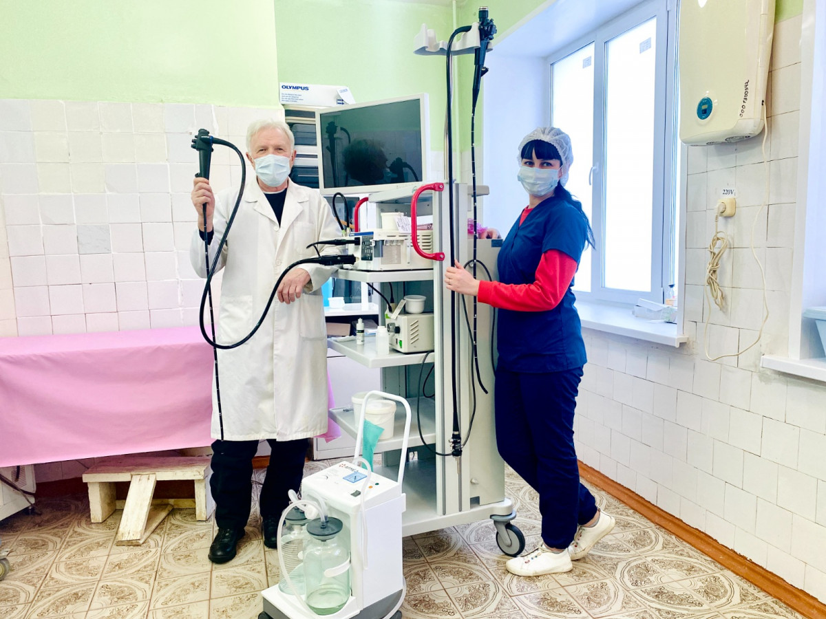 В эндоскопическом кабинете поликлиники Бутурлинской ЦРБ появилось новое медоборудование