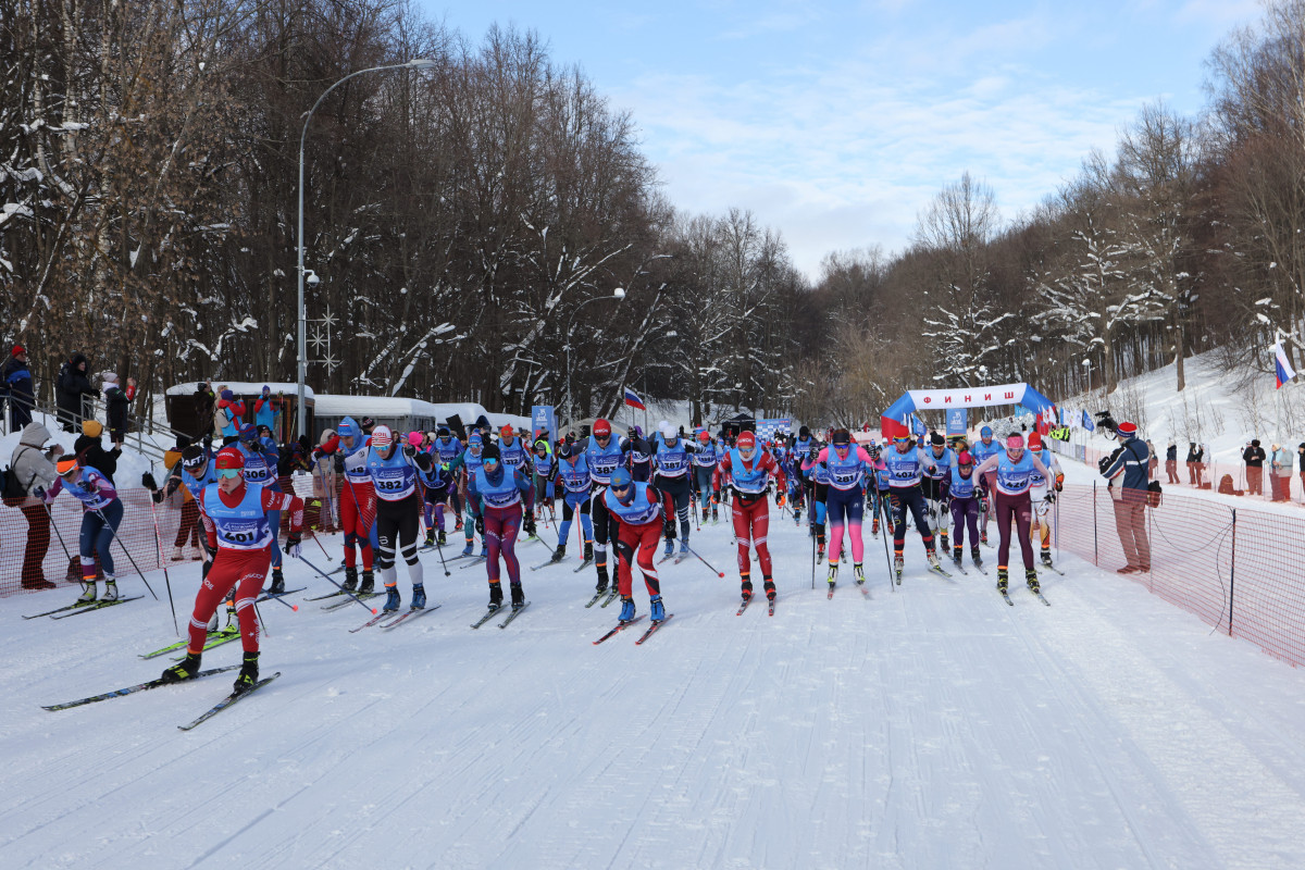 «4-й Нижегородский лыжный марафон» прошел в Нижнем Новгороде