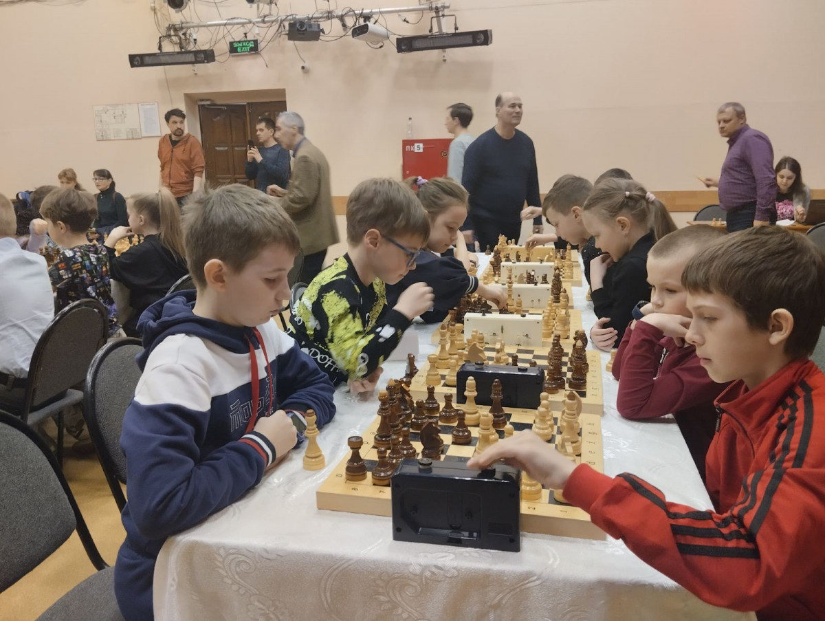 Шахматный клуб «Юнга» стал лучшим на турнире в Сормовском районе Нижнего Новгорода