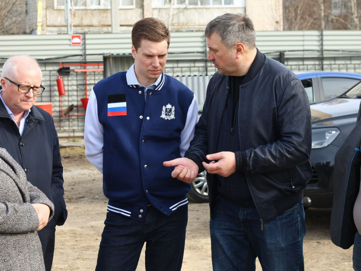 Министр спорта Нижегородской области Дмитрий Кабайло посетил Дзержинск с рабочим визитом