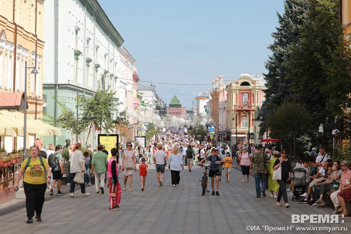 Более 1,7 млн туристов посетили Нижний Новгород в 2023 году